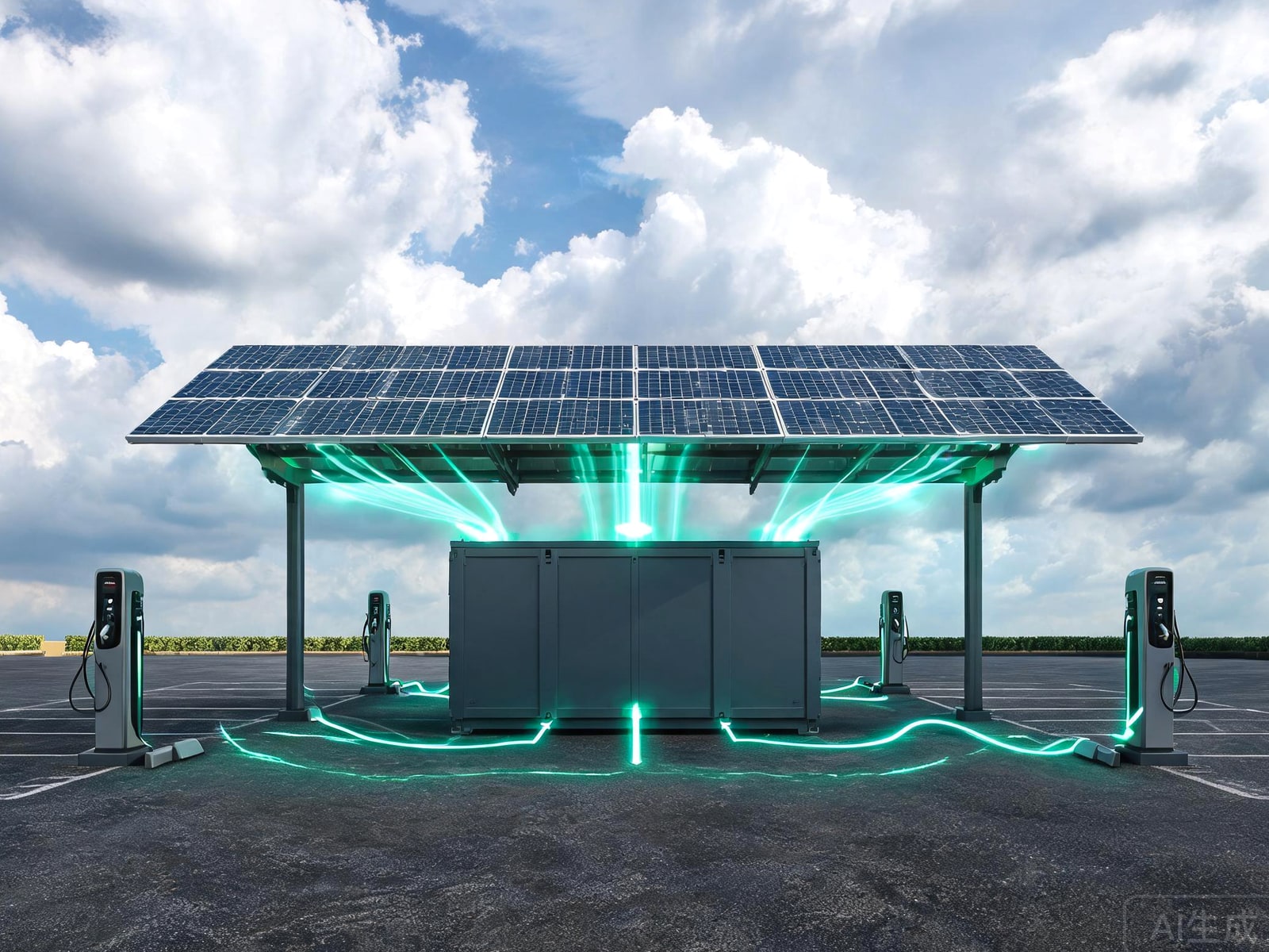 Integrated PV-Storage-Charging